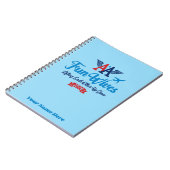 AA Fun Wives Logo Notitieboek (Linkerzijde)