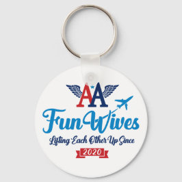 AA Fun Wives Logo Sleutelhanger