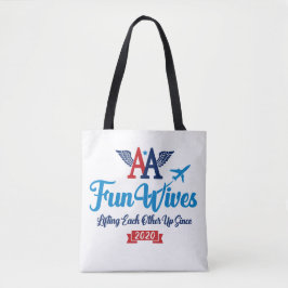AA Fun Wives Logo Tote Bag