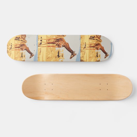 AA- Geweldige Giraffe skateboard (Horizontaal)