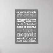 AA Gezegden & Slogans 2 Canvas Afdruk (Voorkant)