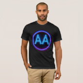 AA Herstel Neon Licht T-shirt (Voorkant volledig)