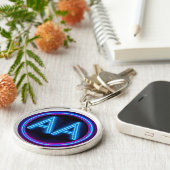 AA-herstel neonlichten sleutelhanger (Zijkant)