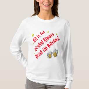 AA is voor alcohol altijd T-shirt