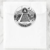 AA LOGO RONDE STICKER (Tas)