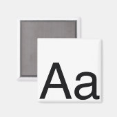 Aa Magneet (Voorkant / Achterkant)