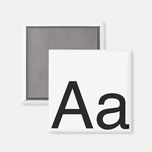 Aa Magneet (Voorkant / Achterkant)