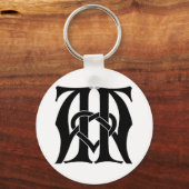 AA Monogram Sleutelhanger (Voorkant)