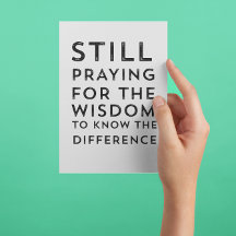 AA NA Hilarious Service Prayer Message Kaart