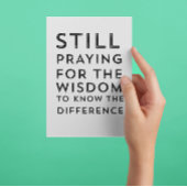 AA NA Hilarious Service Prayer Message Kaart