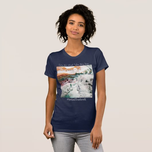 AA-shirt - Zelfs Wind en Zee Obey Him T-shirt (Voorkant volledig)