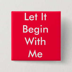 AA, Slogan, Alanon Vierkante Button 5,1 Cm