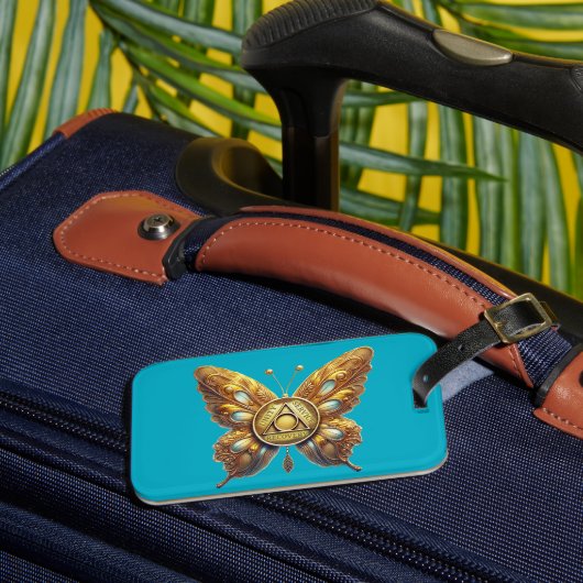 AA symbool vlinder eenheid dienst herstel Bagagelabel (Voorkant Insitu 3)