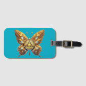 AA symbool vlinder eenheid dienst herstel Bagagelabel (Voorkant (horizontaal))