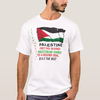 aaa, eerste volledige bloedige , door de Palestijn T-shirt