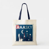 AAA SKY Canvas tas (Achterkant)