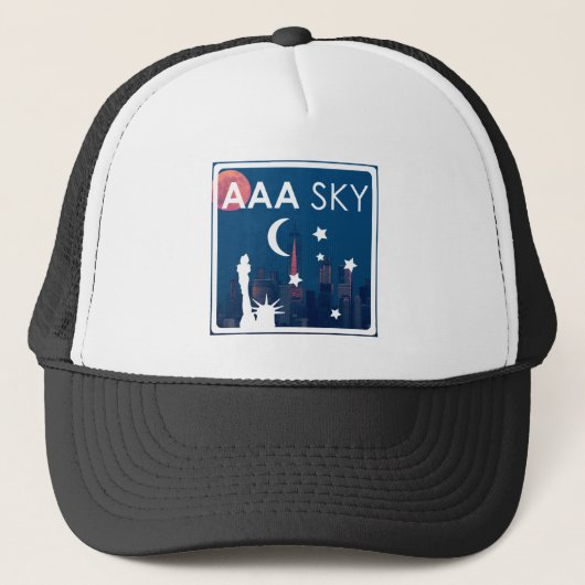 AAA SKY Trucker Hat Trucker Pet (Voorkant)