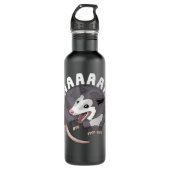 AAAAAAA Screaming Opossum Stress Possum Funny Dan Waterfles (Voorkant)