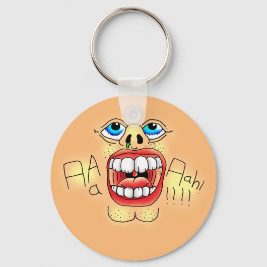 AAAAAAAHH! Schroefbeeld Sleutelhanger (Voorkant)