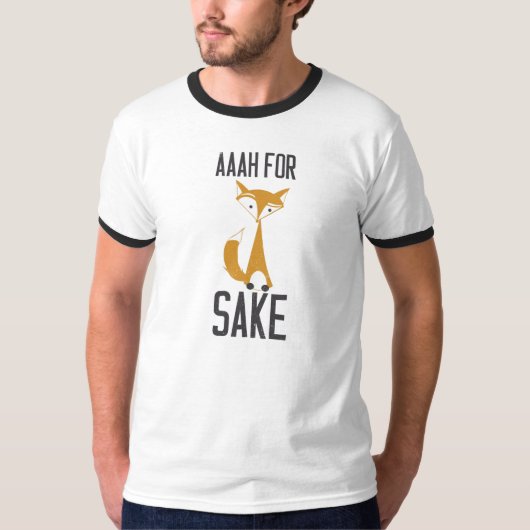 Aaaaah, voor de vos. t-shirt (Voorkant)