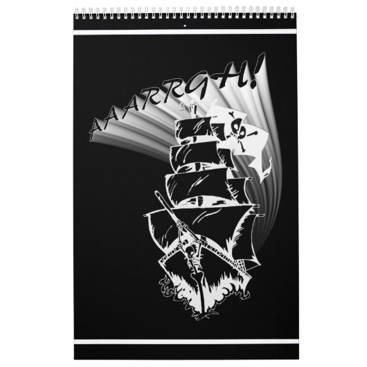 AAAARGH! Het is een piraatschip! Kalender (Hoes)
