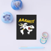 AAAH! Funny Screaming Goat Humor Meme| Flyer (Enkel)