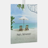 Aaah...Ornament van treitmetaal Glas Ornament (Voorkant Rechts)