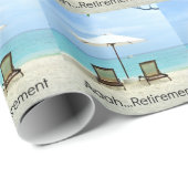 Aaah...pensioen Cadeaupapier (Rol Hoek)