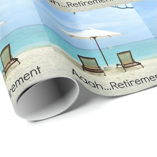 Aaah...pensioen Cadeaupapier (Rol Hoek)