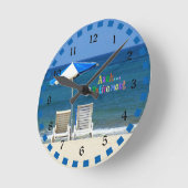 Aaah...pensioen , een dag op het strand ronde klok (Hoek)