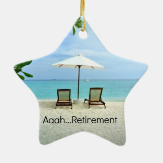 Aaah...pensioen Keramisch Ornament