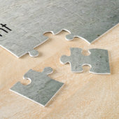 Aaah...pensioen, ontspannen op het strand legpuzzel (Zijkant)