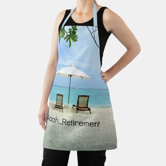 Aaah...pensioen Schort (Insitu)