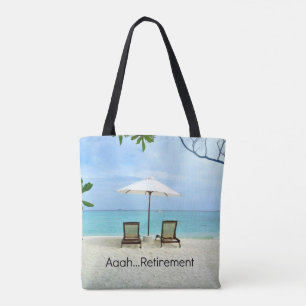 Aaah...pensioen Tote Bag
