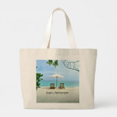 Aaah...Pensioenuitkering Grote Tote Bag (Achterkant)