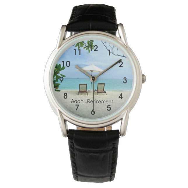 Aaah...Pensioenuitkering Horloge (Voorkant)