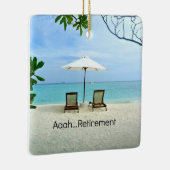 Aaah...Pensioenuitkering Keramisch Ornament (Rechts)