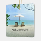 Aaah...Pensioenuitkering Keramisch Ornament (Links)