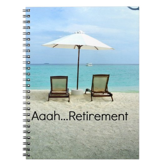 Aaah...Pensioenuitkering Notitieboek (Voorkant)