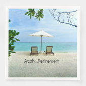 Aaah...Pensioenuitkering Servet (Voorkant)