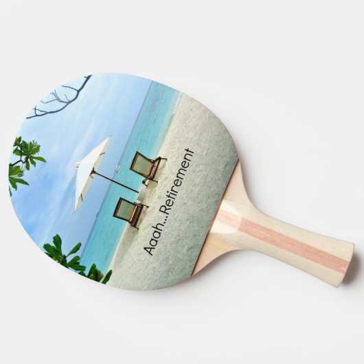 Aaah...Pensioenuitkering Tafeltennisbatje (Zijkant)