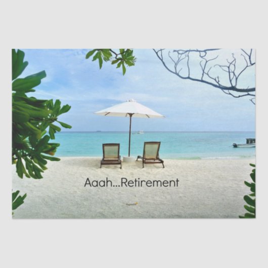 Aaah...Pensioenuitkering Tissuepapier (Voorkant)