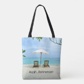 Aaah...Pensioenuitkering Tote Bag (Achterkant)
