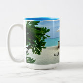 Aaah...Pensioenuitkering Tweekleurige Koffiemok (Links)