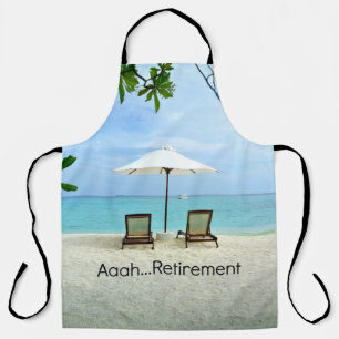 Aaah...Pensionering, best-verkopend ontwerp Schort