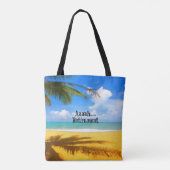 Aaah...pensionering en versoepeling tote bag (Achterkant)