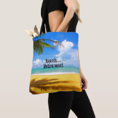 Aaah...pensionering en versoepeling tote bag (Dichtbij)