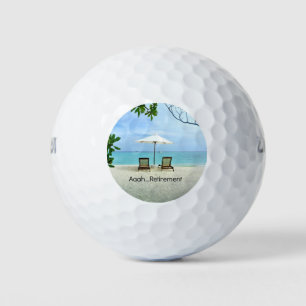 Aaah... pensionering golfballen