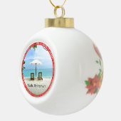 Aaah...pensionering, Keramische Bal Ornament (Rechts)