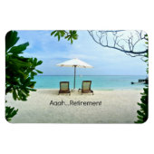 Aaah...pensionering Magneet (Horizontaal)